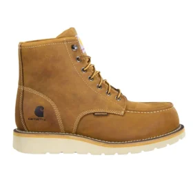 6″ Waterproof Moc Nano Toe Wedge Work Boot