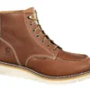 6" Waterproof Moc Steel Toe Wedge Work Boot