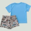 Boys' 2-Piece Short Sleeve Sun Defender® Force® Shirt & Woven Short Set (Baby)
