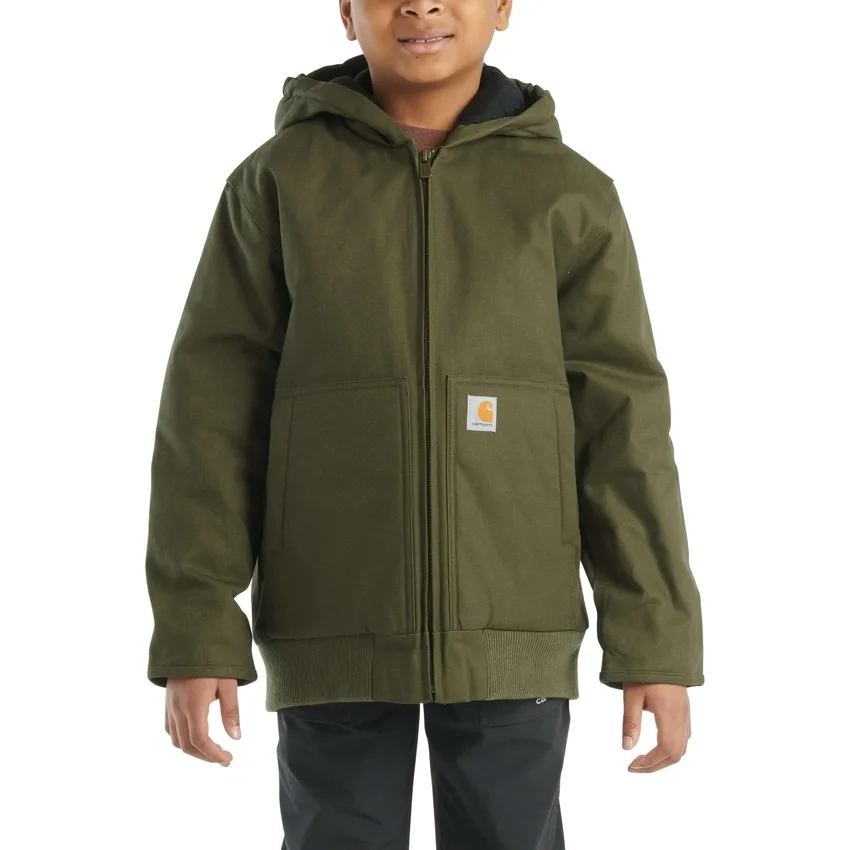 Boys' Flannel Quilt Lined Active Jac (Child/Youth)