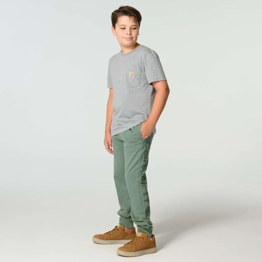 Boys' Re-Engineered Garment Dye Logo Sweatpants (Child)