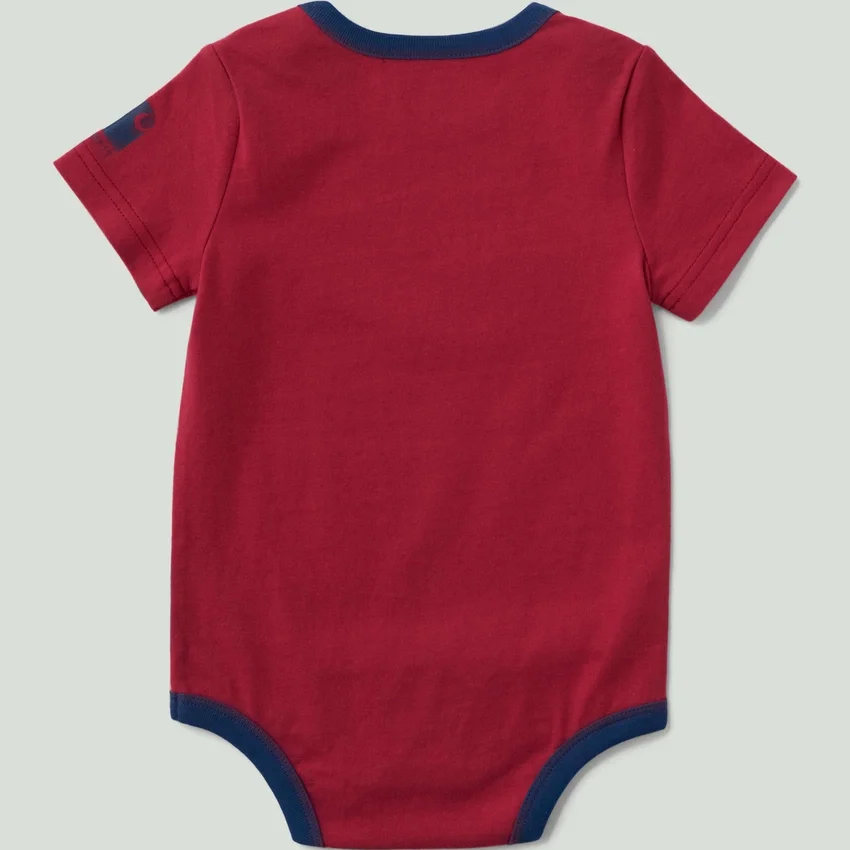 Boys' Short Sleeve Camping Bodysuit (Baby)