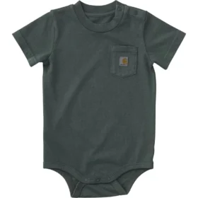 Boys' Short Sleeve Pocket Bodysuit (Baby)