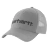 Canvas Mesh-Back Logo Trucker Hat