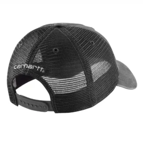 Canvas Mesh-Back Logo Trucker Hat