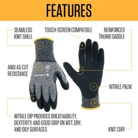 Cut-Resistant Nitrile Glove