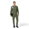 Force Cross-Flex Crew Neck Long Sleeve Scrub Top