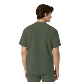 Force Cross-Flex Men’s Henley Scrub Top