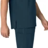 Force Cross-Flex Men's Henley Scrub Top