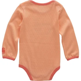 Girls’ Long Sleeve Tractor Bodysuit (Baby)
