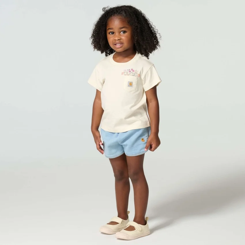 Girls' Short Sleeve Garden Pocket T-Shirt (Child/Toddler/Youth)