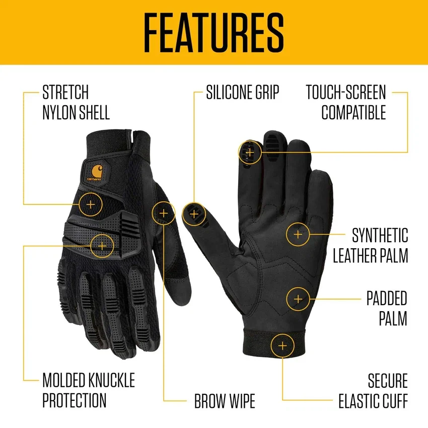 High Dexterity Protective Knuckle Guard Glove
