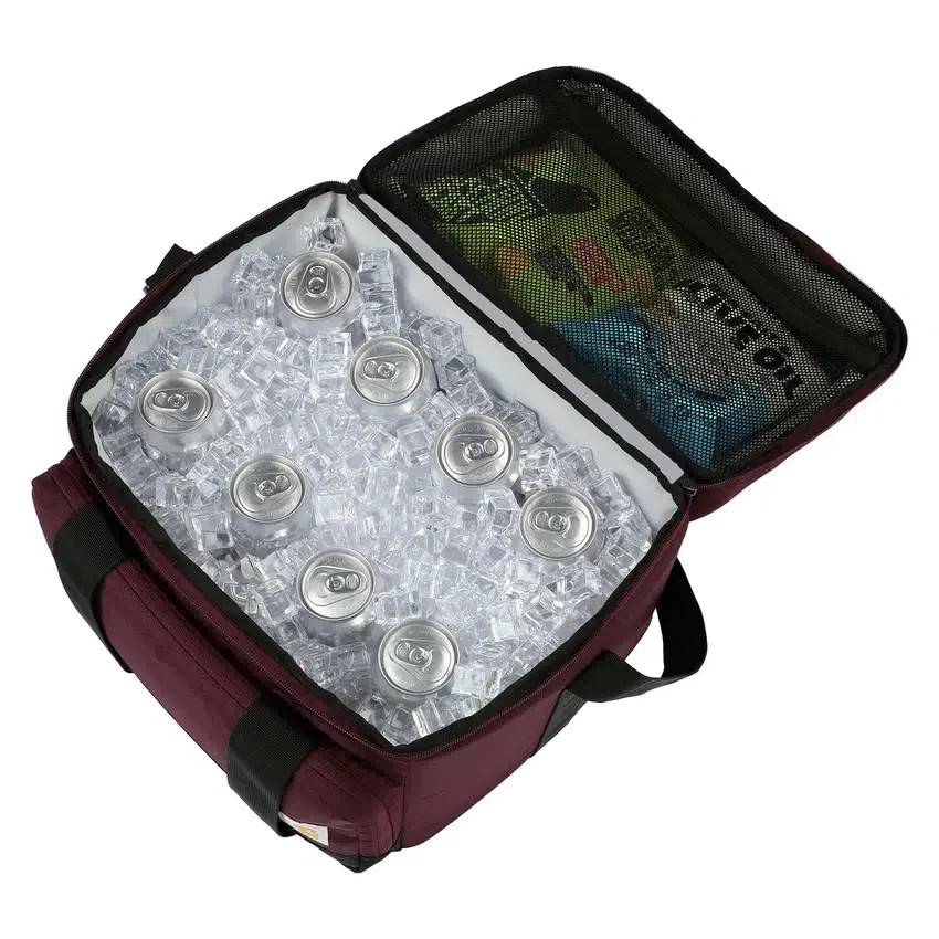 Insulated 24 Can Two Compartment Cooler