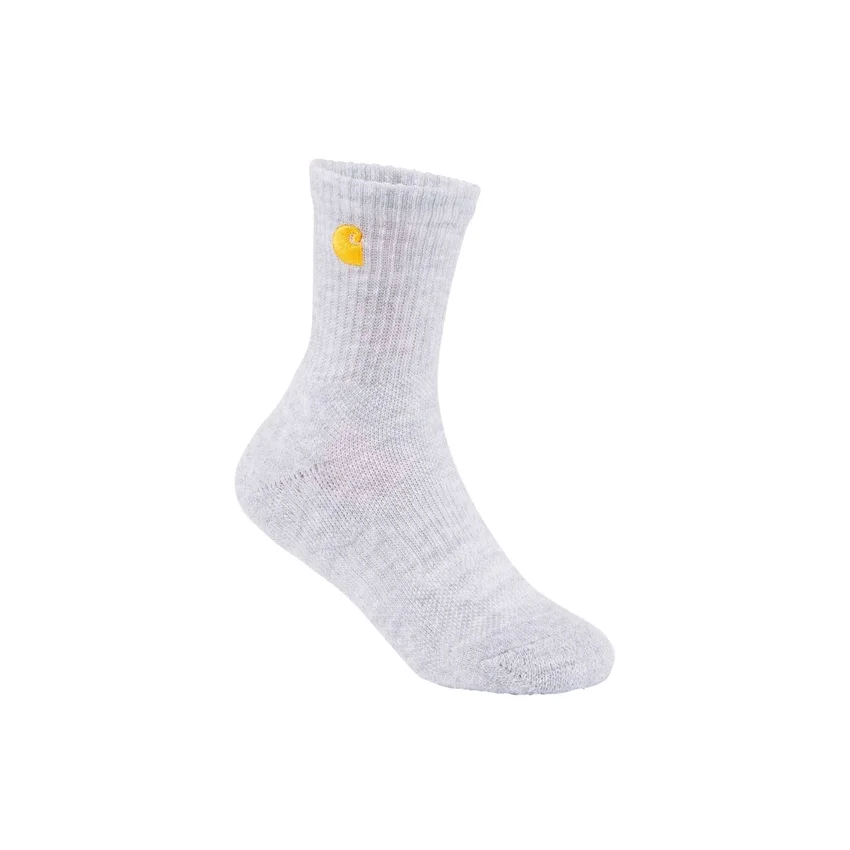 Kids' Midweight Embroidered Crew Sock 4-Pack
