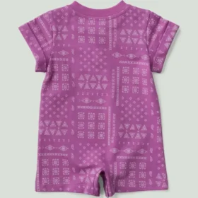 Kids’ Short Sleeve French Terry Romper (Baby)