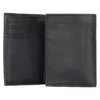 Leather Triple-Stitched Trifold Wallet