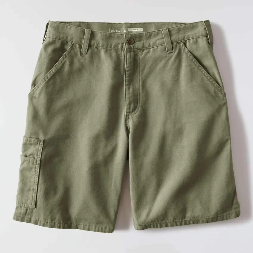 Loose Fit 9" Stateline Canvas Shorts - Work Shorts