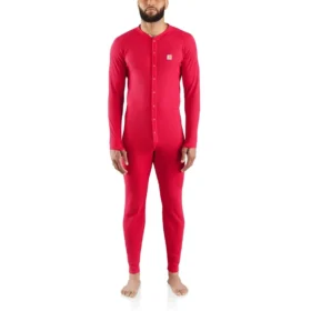 Men’s Base Layer Union Suit – Classic Cotton-Poly