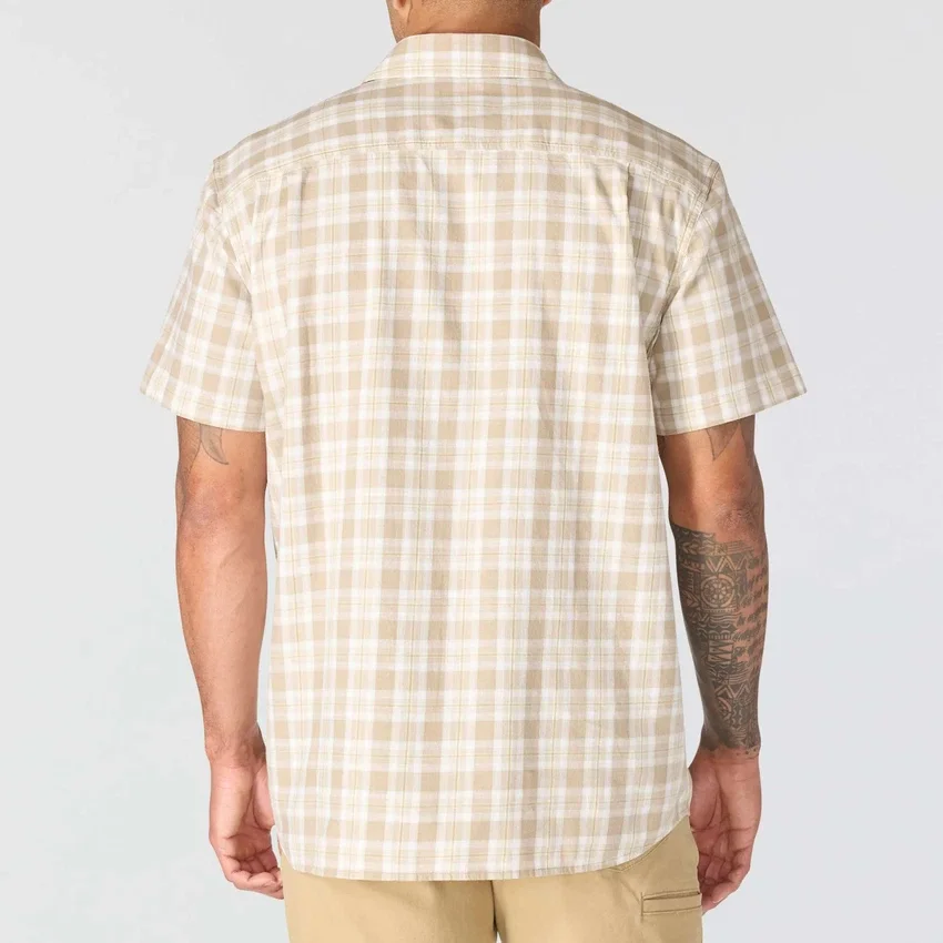 Men's Bozeman Relaxed Fit Short Sleeve Plaid Shirt
