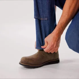 Men’s Crafted Series Loose Fit Straight Leg Double-Knee Work Jeans
