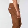 Men's Crafted Series Loose Fit Straight Leg Duck Double-Knee Carpenter Pants