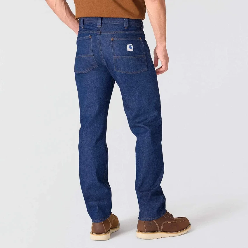 Men's Crafted Series Relaxed Fit Straight Leg Work Jeans