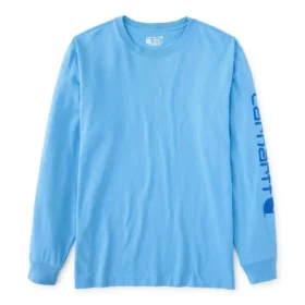 Men's Dearborn Loose Fit Heavyweight Long Sleeve Logo T-Shirt