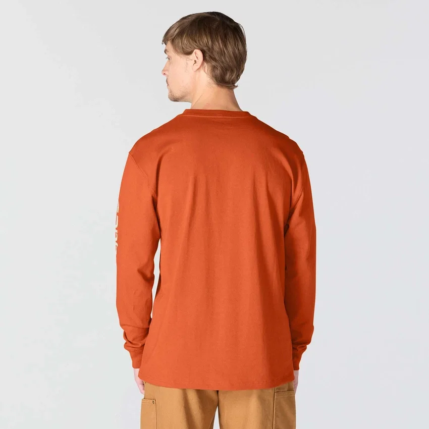 Men's Dearborn Loose Fit Heavyweight Long Sleeve Logo T-Shirt