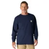 Men's Dearborn Loose Fit Heavyweight Long Sleeve Pocket T-Shirt