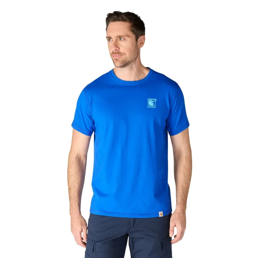 Men's Force Breathable Moisture Wicking Logo T-Shirt