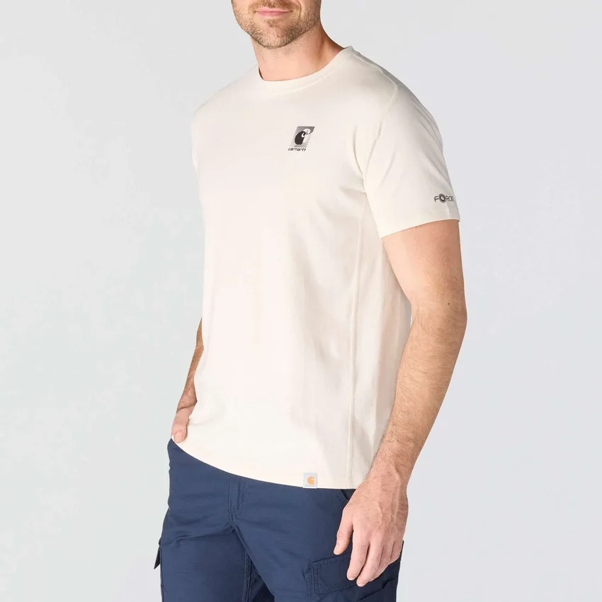 Men's Force Breathable Moisture Wicking Logo T-Shirt