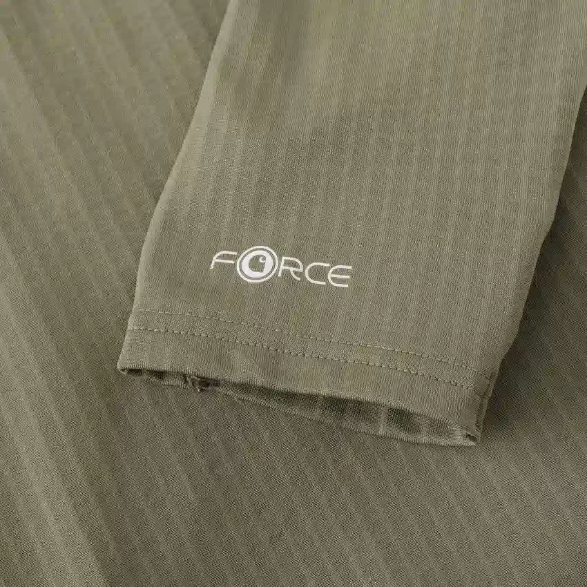 Men's Force Fleece-Lined Moisture Wicking Half Zip Pullover