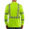 Men's Force High Visibility Relaxed Fit Long Sleeve Class 3 T-Shirt
