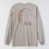 Men's Force Irvine Fr Long Sleeve Flames Graphic T-Shirt - Flame Resistant Shirts