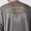 Men's Force Irvine Fr Moisture Wicking Long Sleeve Eagle T-Shirt - Flame Resistant Shirts