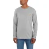 Men's Force Long Sleeve Moisture Wicking Pocket T-Shirt