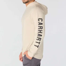 Men’s Force Relaxed Fit Moisture Wicking Logo Hoodie