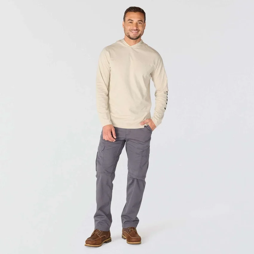 Men's Force Relaxed Fit Moisture Wicking Logo Hoodie