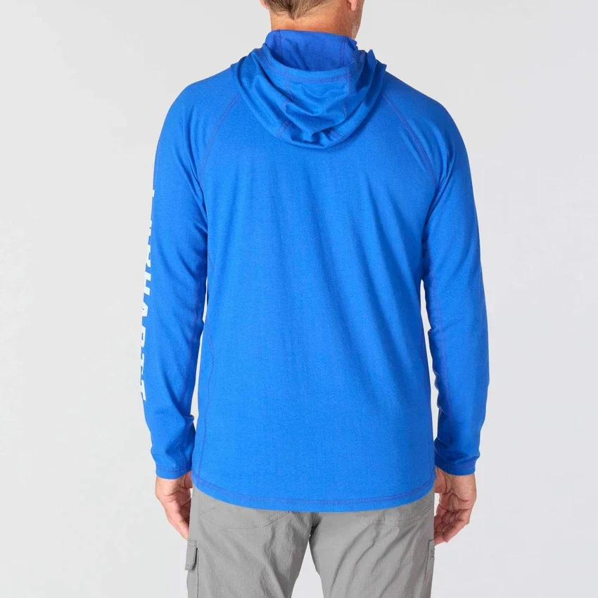 Men's Force Relaxed Fit Moisture Wicking Logo Hoodie