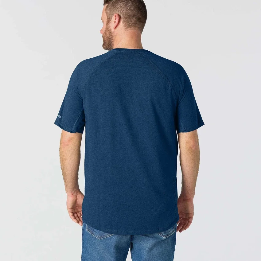 Men's Force Relaxed Fit Moisture Wicking Pocket T-Shirt
