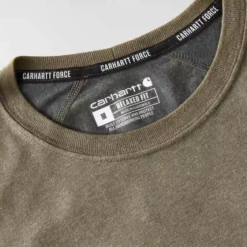 Men's Force Relaxed Fit Moisture Wicking Pocket T-Shirt