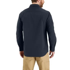 Men’s Force Sun Defender™ Chambray Relaxed Fit Long Sleeve Shirt – Sun Protection Shirts