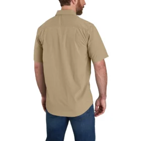 Men’s Force Sun Defender™ Chambray Relaxed Fit Short Sleeve Shirt – Sun Protection Shirts
