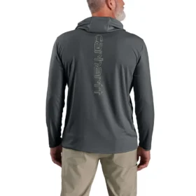 Men’s Force Sun Defender Upf 50+ Lightweight Long Sleeve Moisture Wicking Hoodie – Sun Protection Hoodies