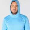 Men's Force Sun Defender Upf 50+ Lightweight Long Sleeve Moisture Wicking Hoodie - Sun Protection Hoodies