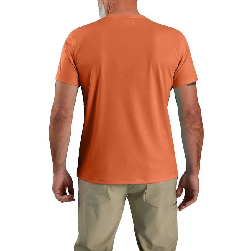 Men's Force Sun Defender Upf 50+ Lightweight Moisture Wicking T-Shirt - Sun Protection Shirts
