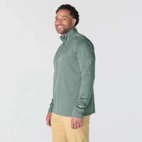 Men’s Force Sun Defender Upf 50+ Moisture Wicking Half Zip Pullover – Sun Protection Shirts