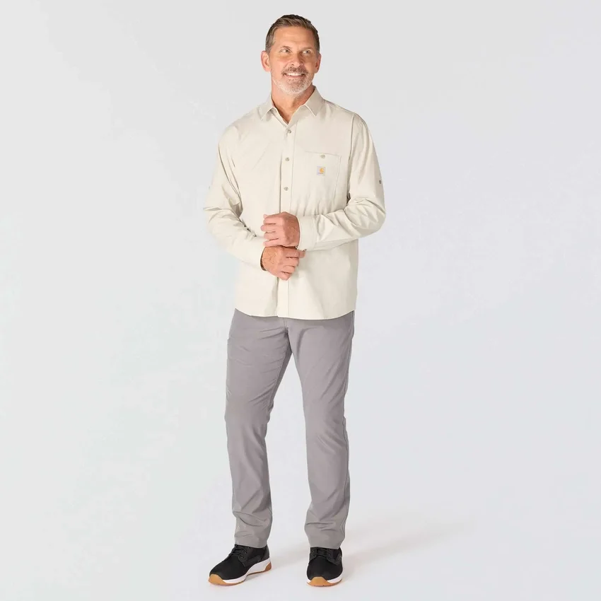 Men's Force Sun Defender™ Woven Relaxed Fit Long Sleeve Shirt - Sun Protection Shirts