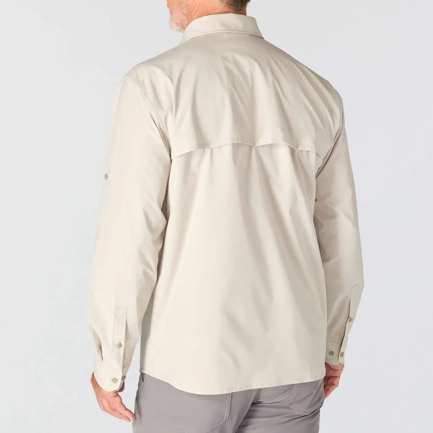 Men's Force Sun Defender™ Woven Relaxed Fit Long Sleeve Shirt - Sun Protection Shirts
