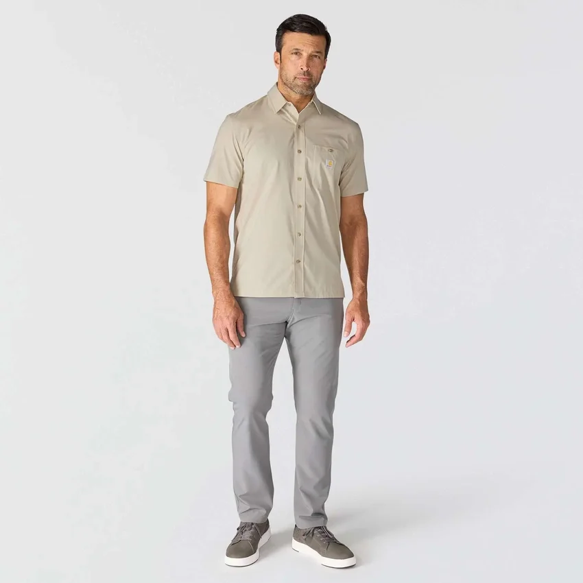 Men's Force Sun Defender™ Woven Relaxed Fit Short Sleeve Shirt - Sun Protection Shirts
